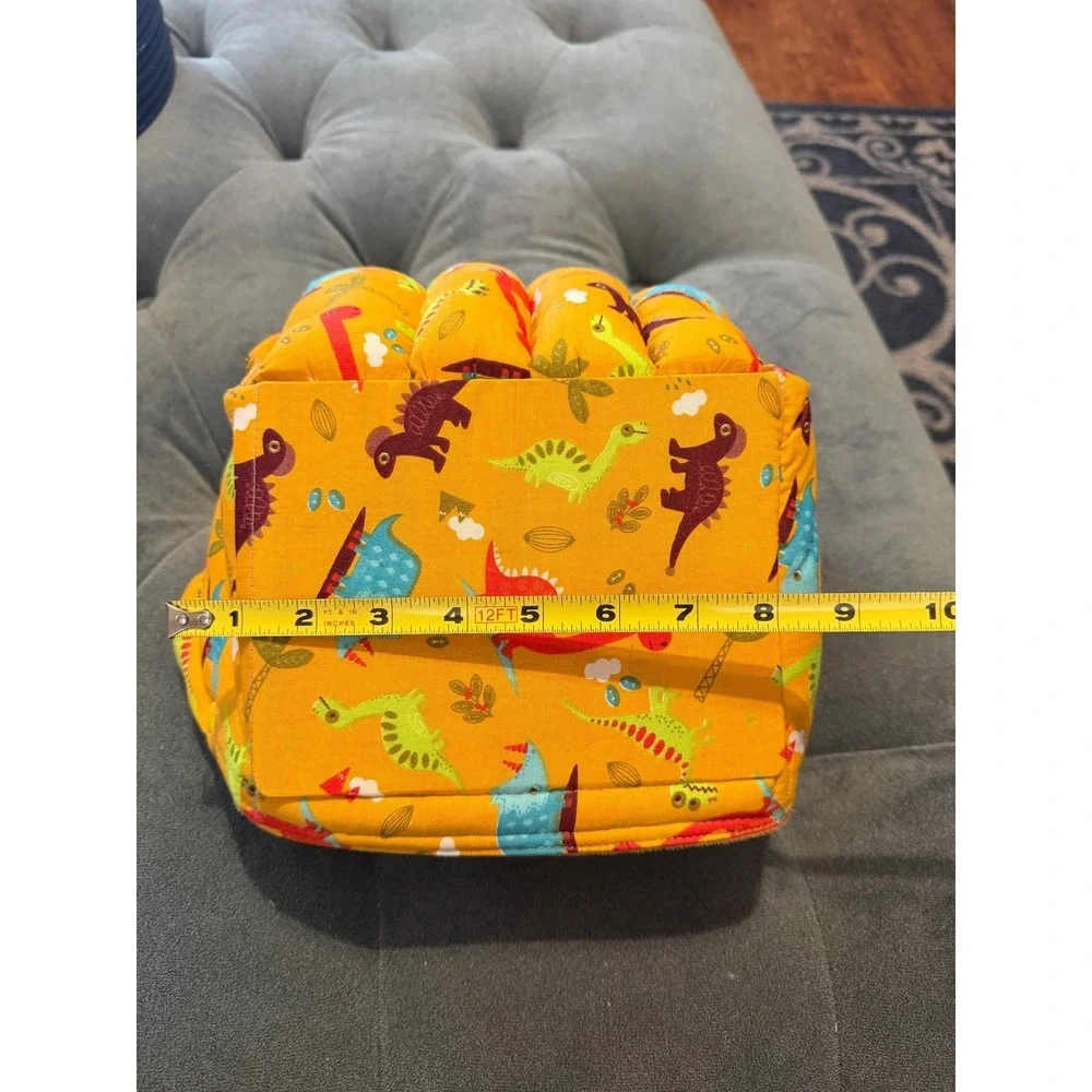 Unbranded Dinosaur Print Small Pet Bonding Pouch  Good Fleece Lined Carrier